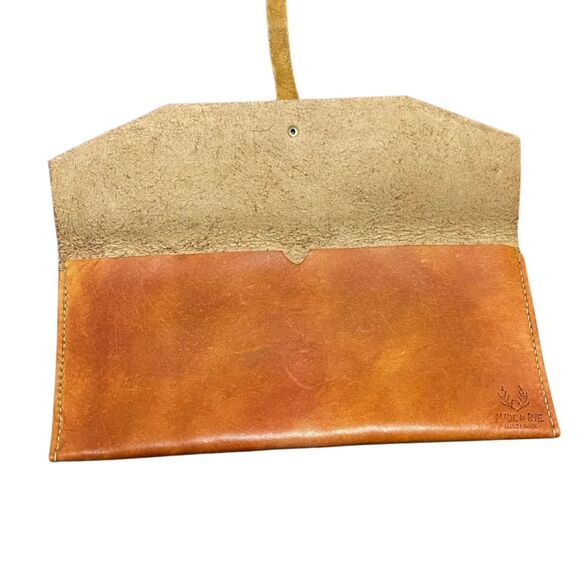 Top Grain Genuine Handmade Leather Pencil Case Pouch by Made in Rye - Picture 3 of 8